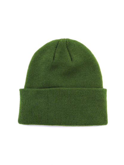 Strick Beanie Olive - Ninnamania