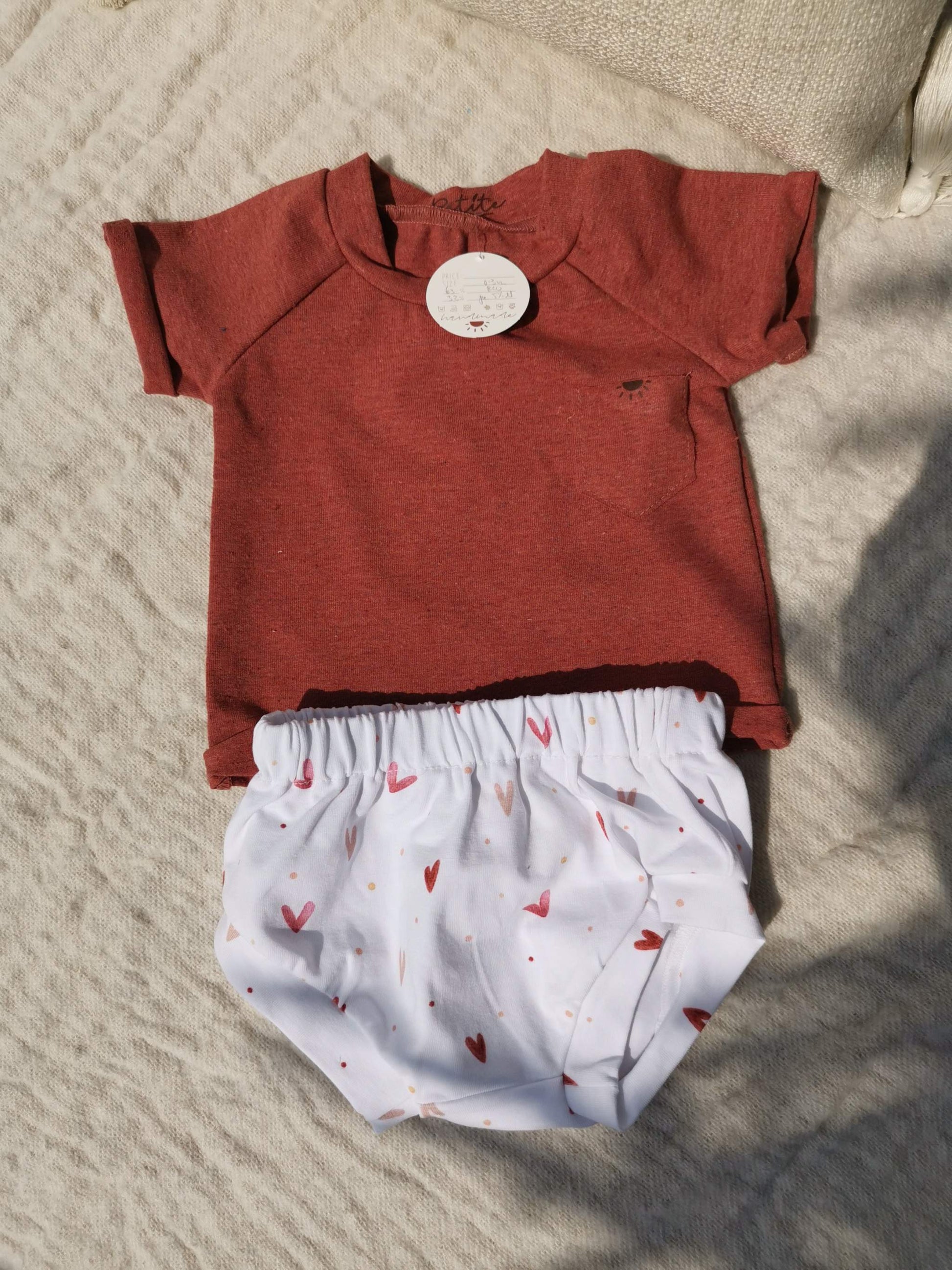 Baby Girl Sommer Set " Heart" - Ninnamania