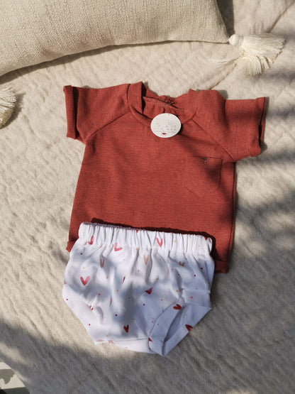 Baby Girl Sommer Set " Heart"