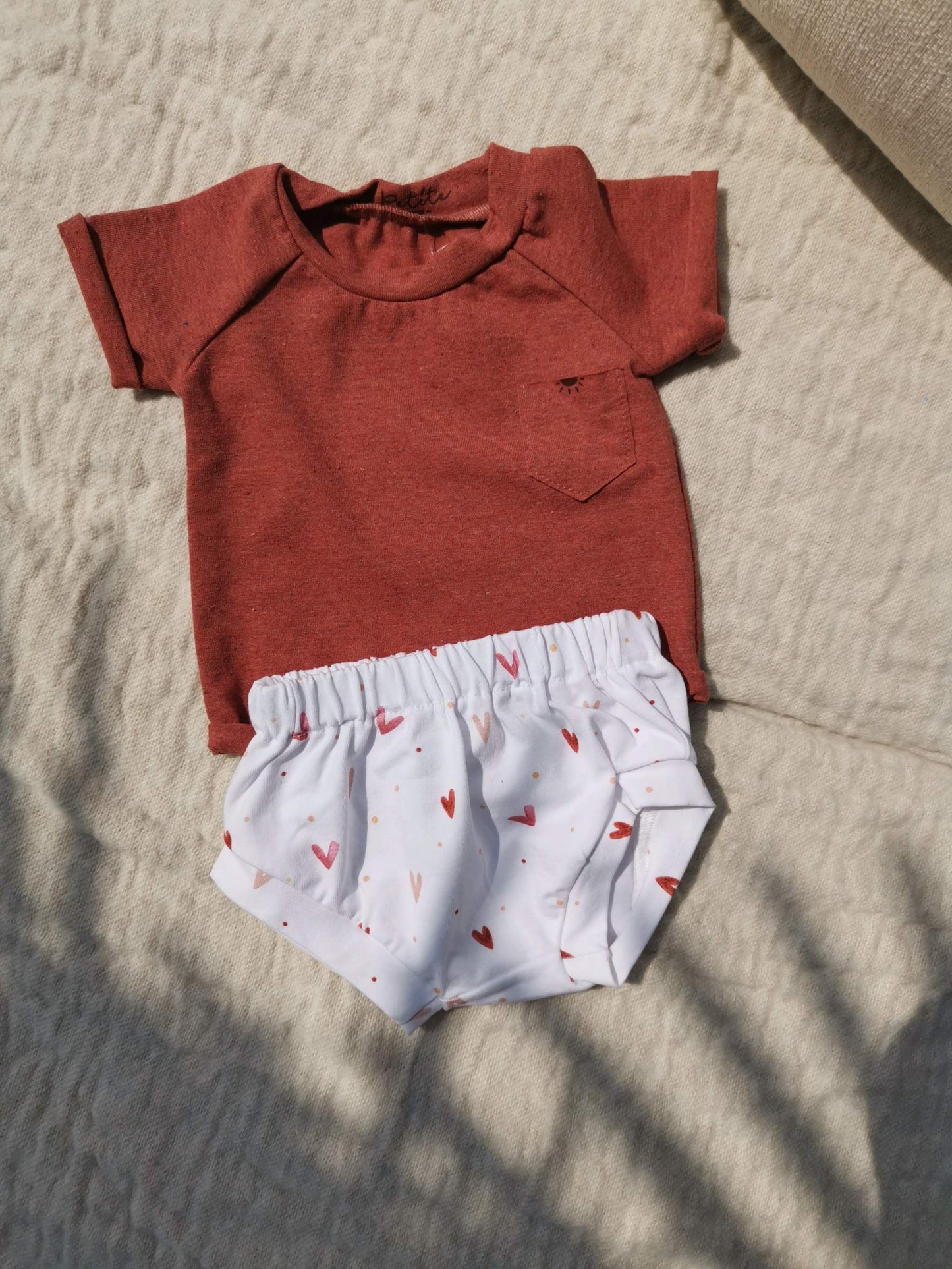 Baby Girl Sommer Set " Heart" - Ninnamania