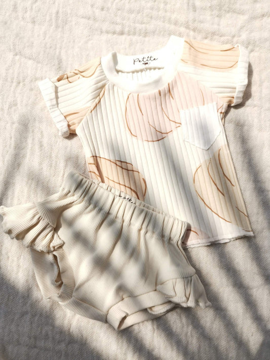 Baby Girl Sommer Set "Peach" - Ninnamania