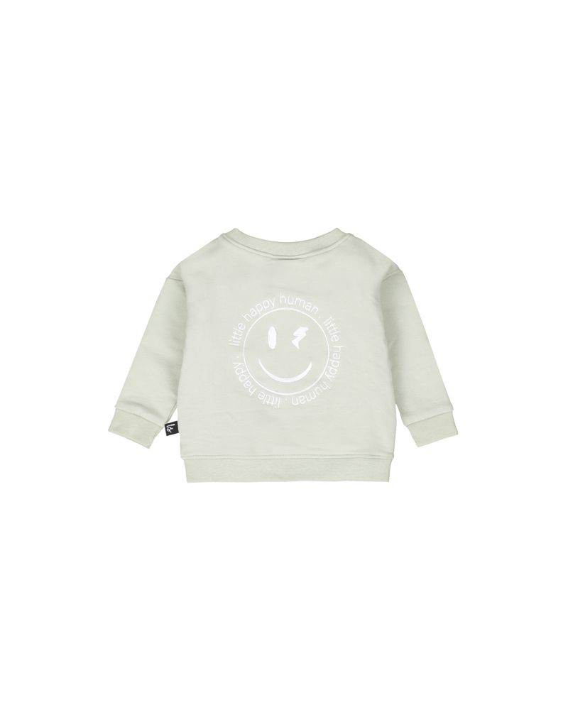 Sweatshirt "Smiley" bestickt - Ninnamania
