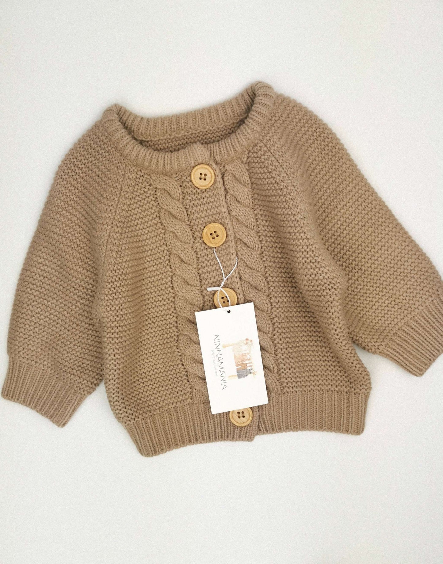 Strickjacke cacao